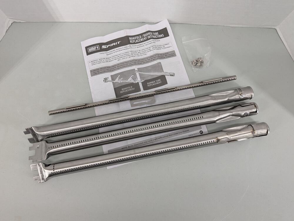 Weber Spirit Replacement Manifold Burner Tube Stainless OEM 61618